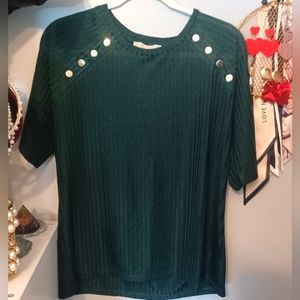 Michael Kors Green Top XL